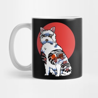 Yakuza West Highland Terrier Mug
